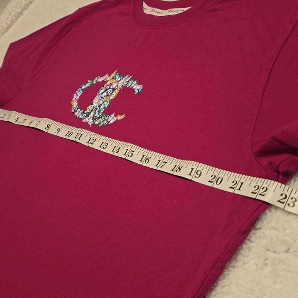 Champion Women's' Magenta T-Shirt - Picture 6 of 9